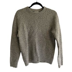 REISS Lambswool Blend Sweater Grey M